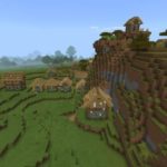 Seed: Zombie Village Desert Extreme Hills in Майнкрафт