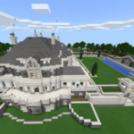 Mansion House map для Minecraft