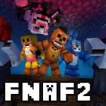 Five Nights at Freddy’s 2 Animatronics Mod для Майнкрафт