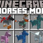 Horse Mod для Майнкрафт