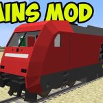 Train Mod для Майнкрафт