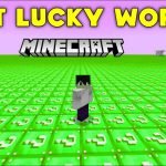 Flat Lucky Worlds Maps для Minecraft