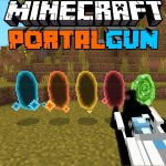 Portal Gun Addon для Minecraft