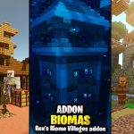 Rex’s Biome Villages Addon для Майнкрафт