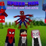 SpiderMan: Into The CraftingVerse для Майнкрафт