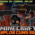 Aplok Guns Addon для Minecraft