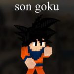 Dragon Ball Son Goku Mod для Майнкрафт