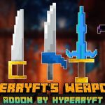 HyperRyft’s Weapons Addon для Minecraft