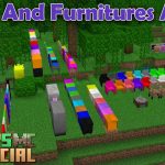 Props And Furnitures Addon для Майнкрафт