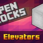 OpenBlocks Elevator Mod для Майнкрафт